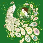 ‘Peacock & Girl’ for SHUUE MURA