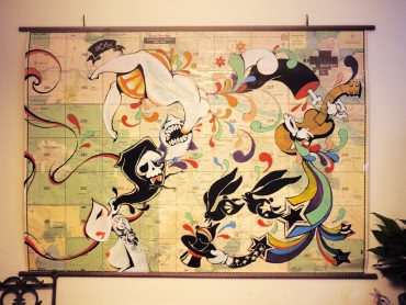 Portland Vintage Map