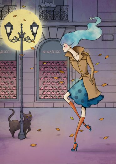 “Artist’s Secret” for NINA RICCI – Midnight Walking