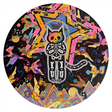 Be A Strange Cat – Skull Cat