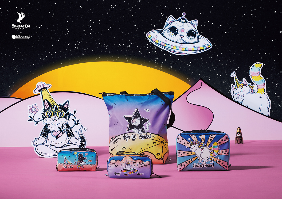 Strange Cat x LeSportsac 2019